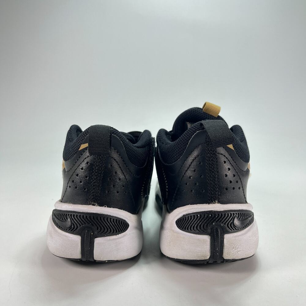 Nike Team Hustle D 11 Black Gold White Basketball Shoes DV8994-004 Youth Size 2Y - Picture 4 of 9